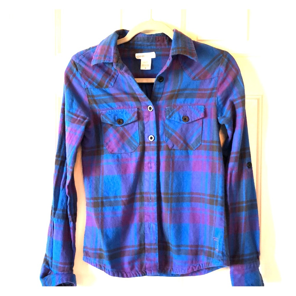O’Neill flannel plaid shirt